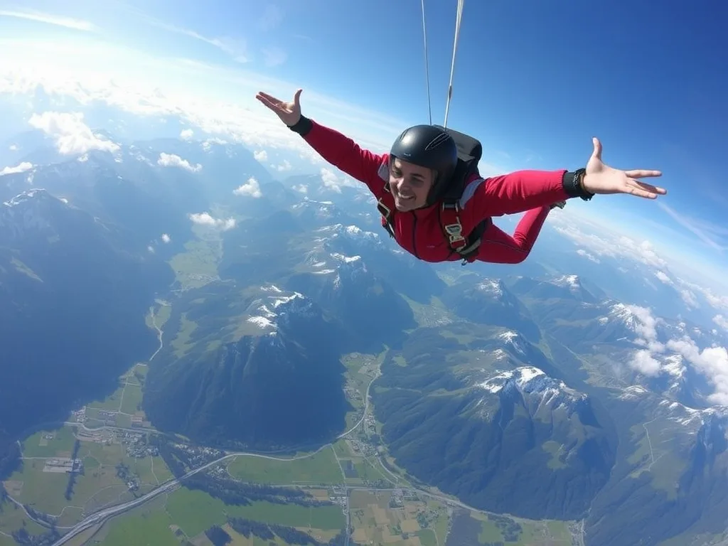 Extreme Sports: 7 Thrilling Destinations! 7 Wingsuit Flying in Switzerland