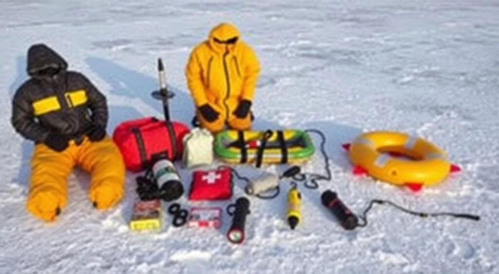 ice fishing emergency gear ice fishing emergency gear